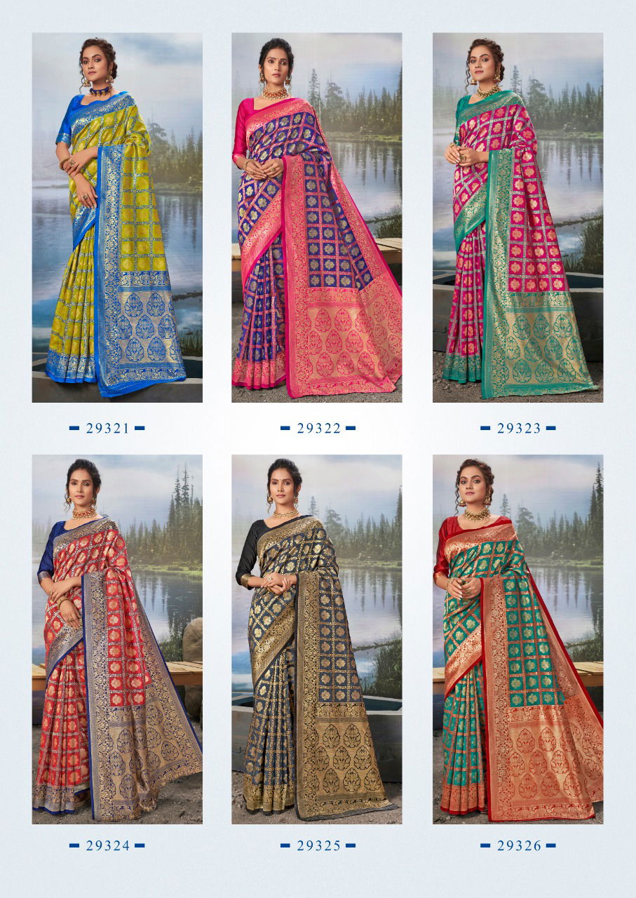 SHAKUNT PUSHP PRIYA Latest Designer Fancy Wedding Wear Pure Silk Saree Collection